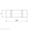 Stainless Steel Chimney Flue Liner Male Connector Multi Fuel Pipe