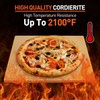 Arcedo Pizza Stone for Oven and Grill 15 x 12