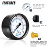 MEANLIN MEASURE 0-60Psi 2" DIAL FACE 1/8" NPT Well Pump