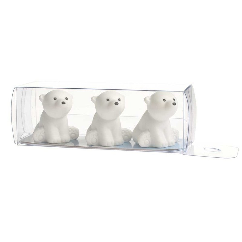 HAB & GUT -MC042-3 Polar Bears with Strong Magnets, Fridge