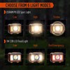 Rechargeable Headlamp – 350 Lumens LED Headlamp Flashlight, IPX7 Waterproof,