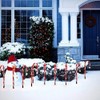 Outdoor Solar Garden Lamp Waterproof Solar Christmas Cane Stake Light