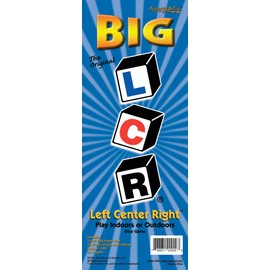 Big LCR® Left Center Right™ Dice Game - Classic (Blue) 18" H