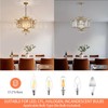 Majhoiw Modern Crystal Chandelier for Dining Room, 6-Light Gold Farmhouse
