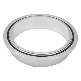 Verocious Motorsports Quick Release V-Band Clamp Kit w/O-Ring Seal Aluminum Male Female Flanges - 2.5"