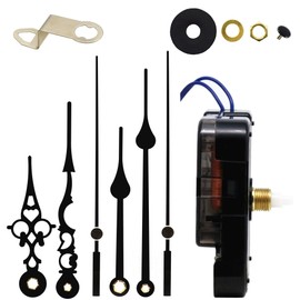 TIKROUND Youngtown 12888 Step Quartz Movement Repair Part with Hour Trigger Switch.7/64 Inch Maximum Dial Thickness, 17/32 Inch Total Shaft Length. B Hands