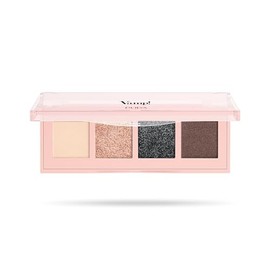 Pupa Milano Vamp! 4 Paleta de sombras de ojos, 006 Deep Nude, 0.183 oz – Maquillaje de ojos – Mate, Satinado, Acabado Metálico – Ligero – Se mezcla fá