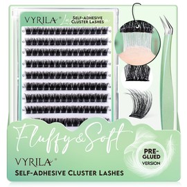 Lash Cluster, 150pcs Eyelashes Clusters,Easy to Apply -Lushy Kit