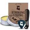 Striking Viking Mustache Wax Kit & Comb Set - 2