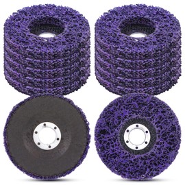 12pcs Strip Discs 4-1/2 "x 7/8" Stripping Wheel,Rust Remover Wheel for Cleaning Angle Grinder to Remove Paint, Rust and Weld Oxidation