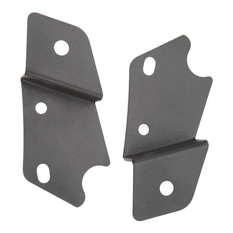 1 Pair A Pillar LED Light Brackets Black Powder Coating