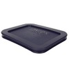 Pyrex 7213-PC 1.9 Cup Dark Blue Rectangle Plastic Food Storage