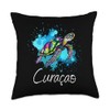 Curaçao / Curacao Throw Pillow