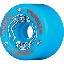 Powell Peralta G-Bones 97A - Ruedas para monopatín (Azul, 64 mm)