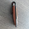 Laguiole en Aubrac Genuine Brown Leather Sheath/Case/Pouch/Protector For Folding Knife