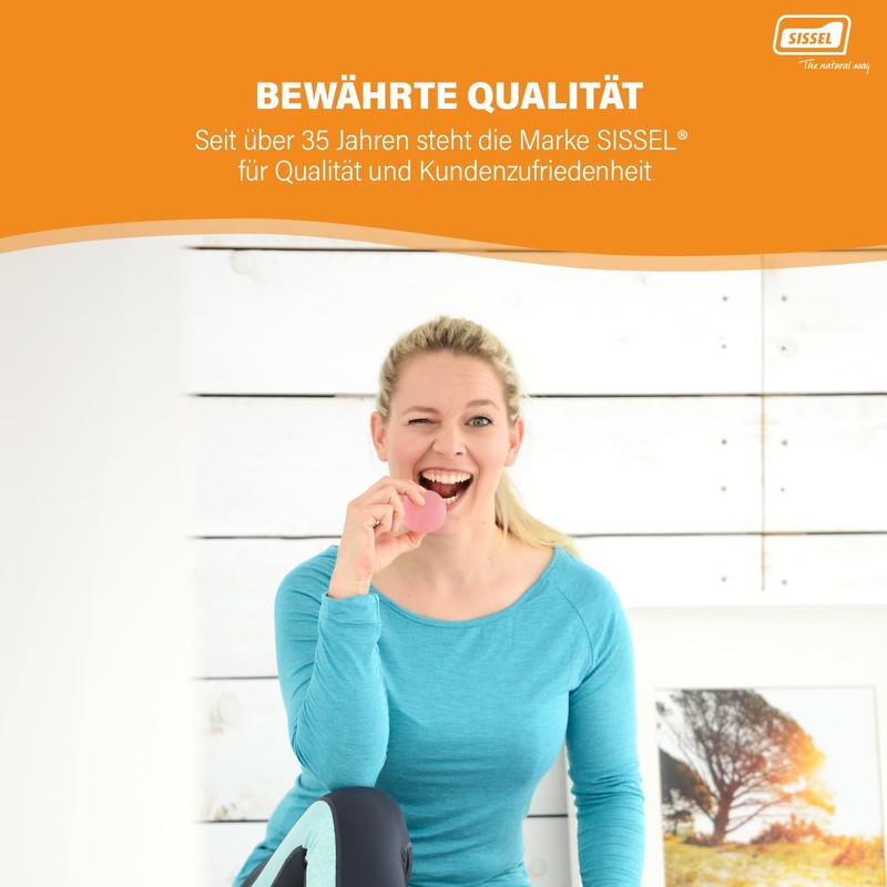 Sissel Unisex's Press egg Pink, Ø45mm (widest) x 60mm length