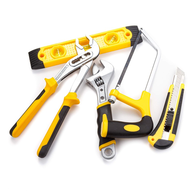 CARTMAN 218 Piece Tool Set General Household Hand Tool Kit