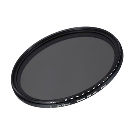 Sourcing Map ND2-400 Lens Filter, 82mm, Black, Optical Glass, Aluminum, Variable Neutral Density Filter for Camera Photography