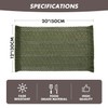 ZeeMart Macrame Style Boho Placemats Set of 6, Olive Decorative