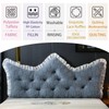 ROOMLIFE Headboard Pillow Crown Princess Soft Bed Pillow for Headboard