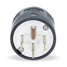 4 Wire Industrial Straight Blade Plug - HUBBELL WIRING DEVICE-KELLEMS HBL9451C