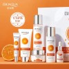 Crema Facial Vitamina C + Suero Aclara, Hidrata, Manchas Kit