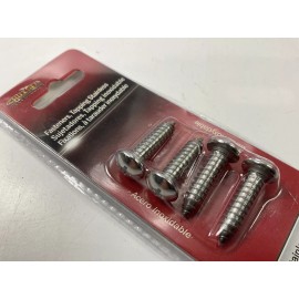 Cruiser 80430 License Plate Frame Screws Fasteners, Tapping, Stainless