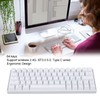Mechanical Keyboard 64 Keys Wireless 2.4G BT3.0 5.0 Type C