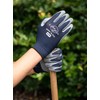 LeMieux Unisex Flexible Work Gloves in Navy with Coated Fingers