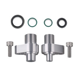 LS AC Compressor Fittings Iron Compressor Accessories Compatible with Denso 10S17F 10S20F compressors