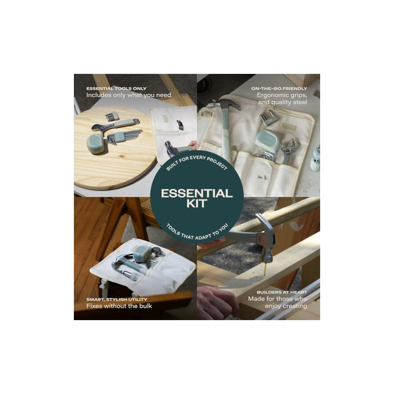 TINKR Home Essentials Tool Kit -DIY & Home Repairs