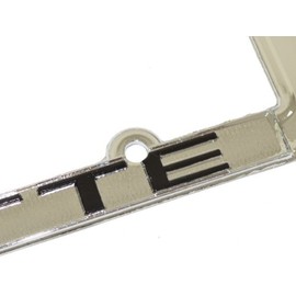 1977 Corvette License Plate Frame Chrome