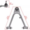 Caltric Front Upper Left And Right A-Arms for Yamaha Raptor