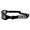 Epoch Lacrosse Hybrid Motorcycle Sunglasses Black Frames Smoke Lens ANSI