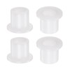 QUARKZMAN 4 Pcs Flanged Plain Bearings Plastic Bushings 10mm Bore