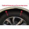MyFrameAccessory 2002-2018 Mercedes Model 4pc Chrome Wheel Well Fender Trim