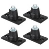 PATIKIL Rubber Vibration Isolator Mounting Bracket 20kg / 44lb Load