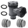 Plunger Valve for Intex Pool, 38mm Plunger Valves Connection Kit