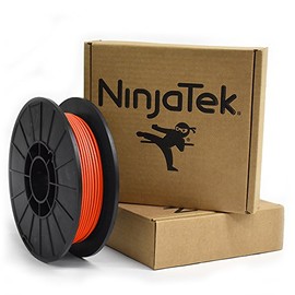 NinjaTek 3DNF05129005 NinjaTek NinjaFlex TPU Filament, 3.00mm, TPE,.5kg, Lava (Orange) (Pack of 1)