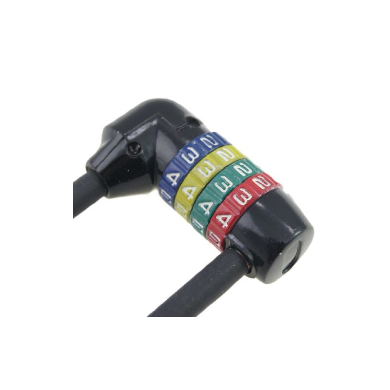 KATSU 4 Digit Combination Padlock Extra Long Shackle Zinc Alloy