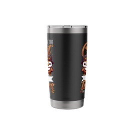 I Teach The Cutest Little Turkeys Thanksgiving Teacher Stainless Steel Insulated Tumbler