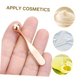 TOVINANNA 3sets Unique Design Eye Cream Stick and Spatula Zinc Alloy Skincare Tool for Eye Cream Absorption ' Essential 2pcs*3