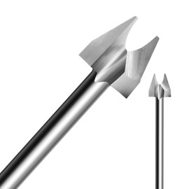 Wood Carving Drill Bits Set Compatible with Dremel Rotary Tool Different Shapes of Engraving Bits Meeting Woodworking DIY Carving, Drilling Hole, Grinding, Micro Sculpture (FO-BCK)