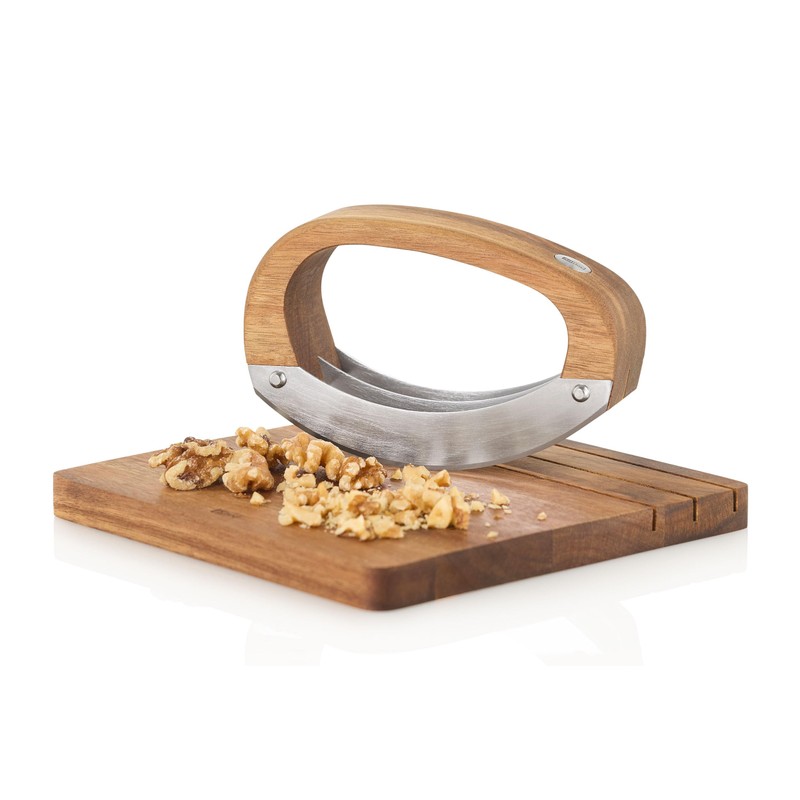 AdHoc RoccaVerde Chopping Knife - Chef Knife with Chopping Board