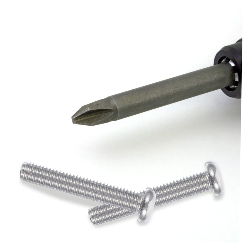 CAXUSD Stainless Steel Tv Mount Screws M8x45mm Pan Head Screws