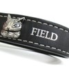 Wachifudo Dayan Cat Dayan Genuine Leather Metal Belt Key Black,