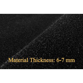 Dashboard Cover Dash Cover Mat Pad Carpet Custom Fit for Toyota Tacoma 2005-2015 (Black.) Y35