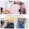 Gjinxi 2PCS Leather Car Key Sleeve, Vintage Broken Loop Replacement
