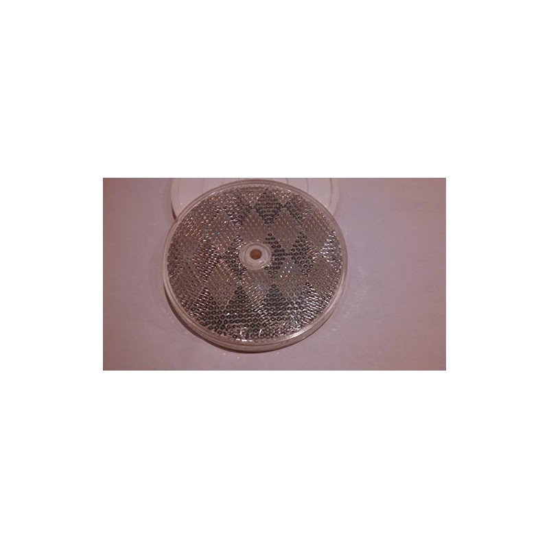 (2) Sate-lite #35 Round Amber or Clear Reflectors/Delineators