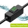 Right Angle Outdoor Waterproof 5-15P to 5-15R Extension Switch Cord